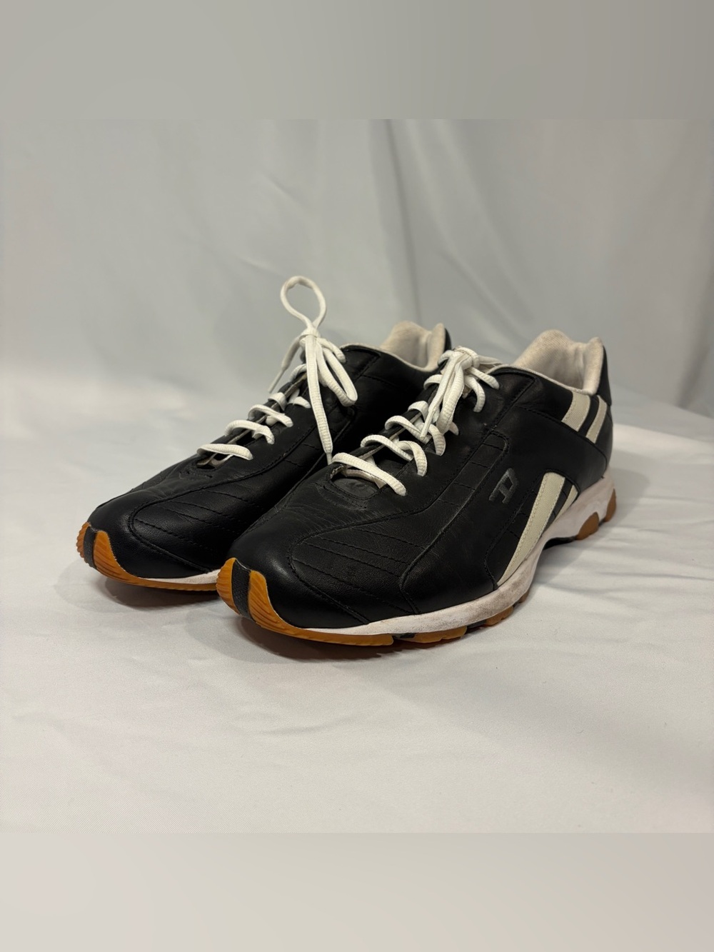Diesel Men’s Black Leather Sneakers